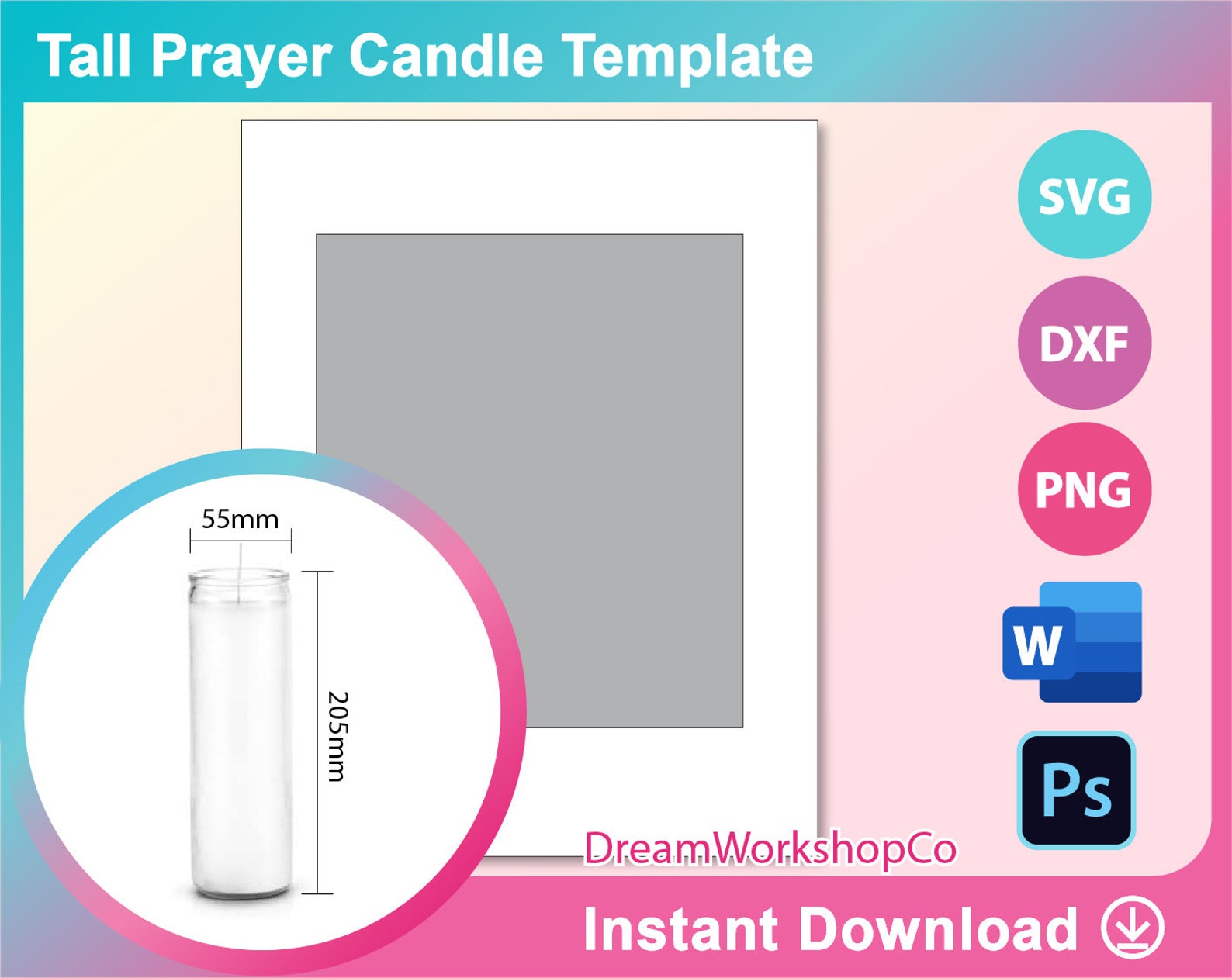 blank-prayer-candle-template