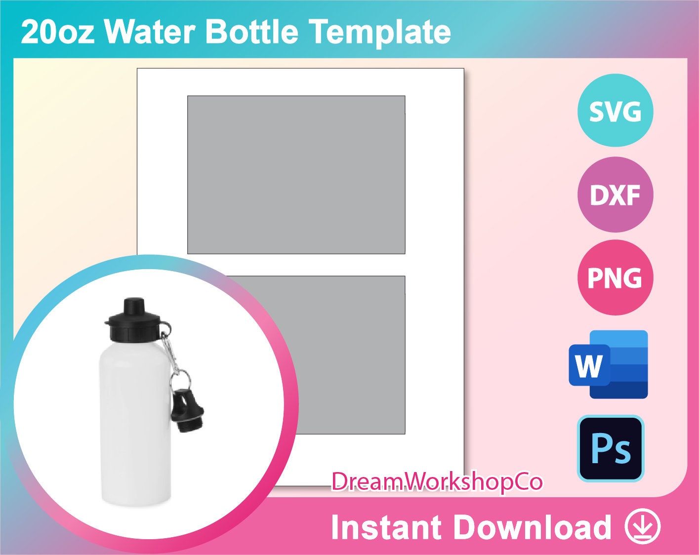 12 WATER BOTTLE SVG Files. Water Bottle Svg. Water Bottle Svg