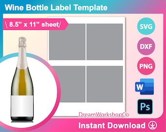 moet label etsy