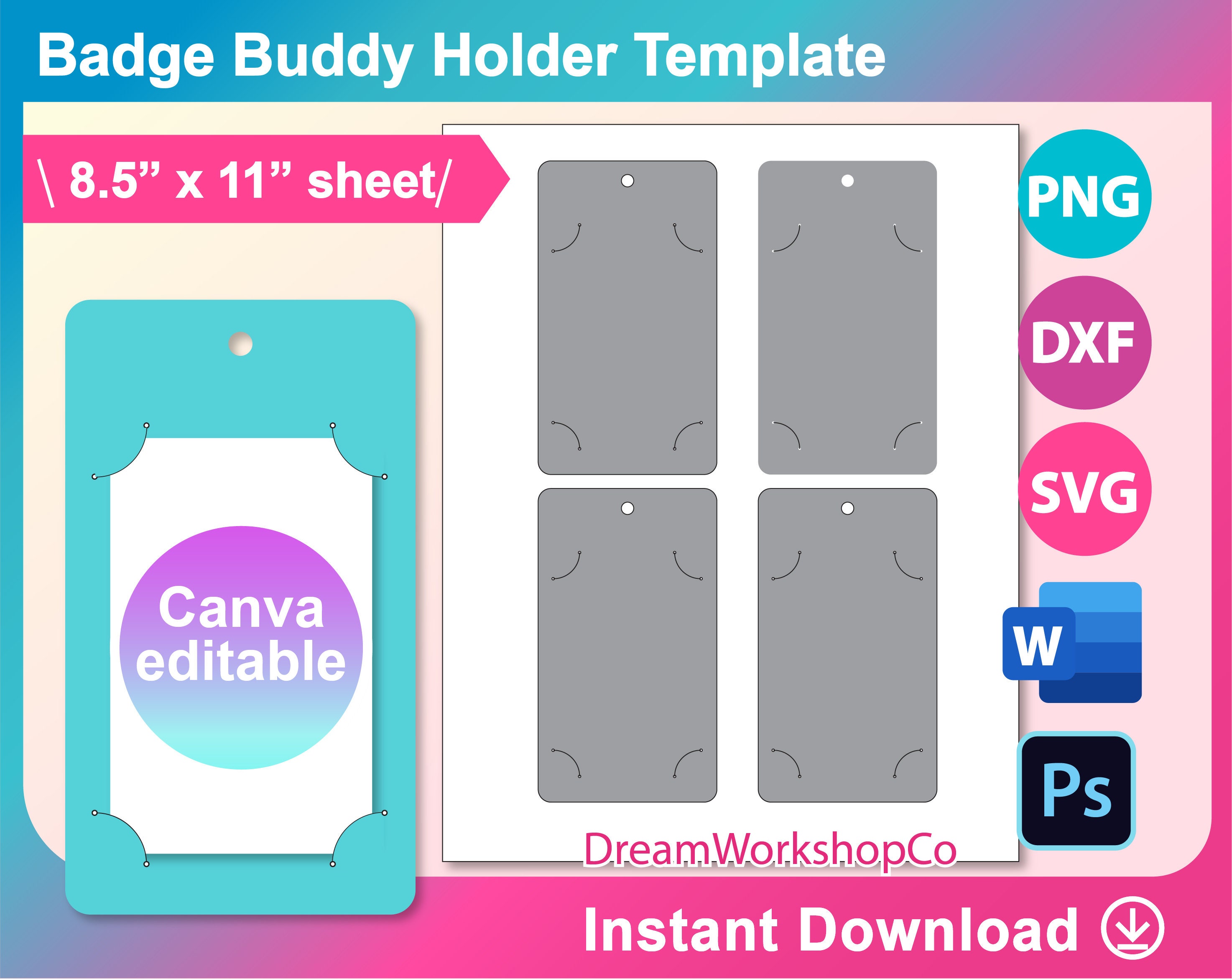 Microsoft Word Id Card Template
