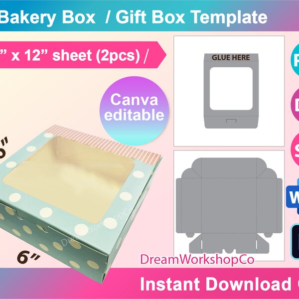 Cookie Boxes Etsy