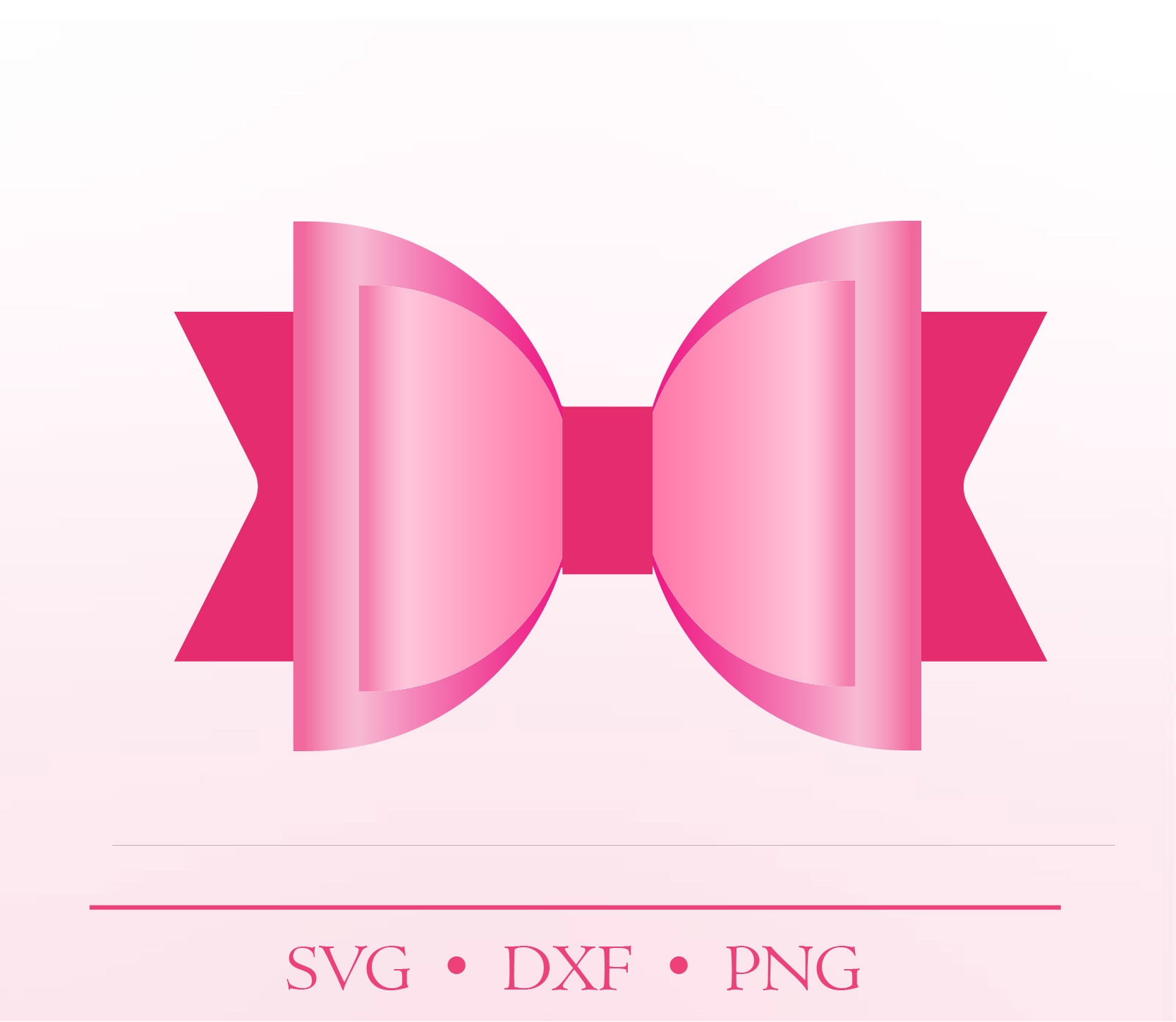 Double Bow Svg Bow Svg Bow Template PNG and SVG Dxf Etsy