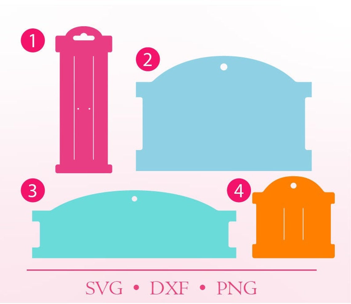 Bow Holder Svg Bow Display Card Bow Holder Svg Bow Display Etsy