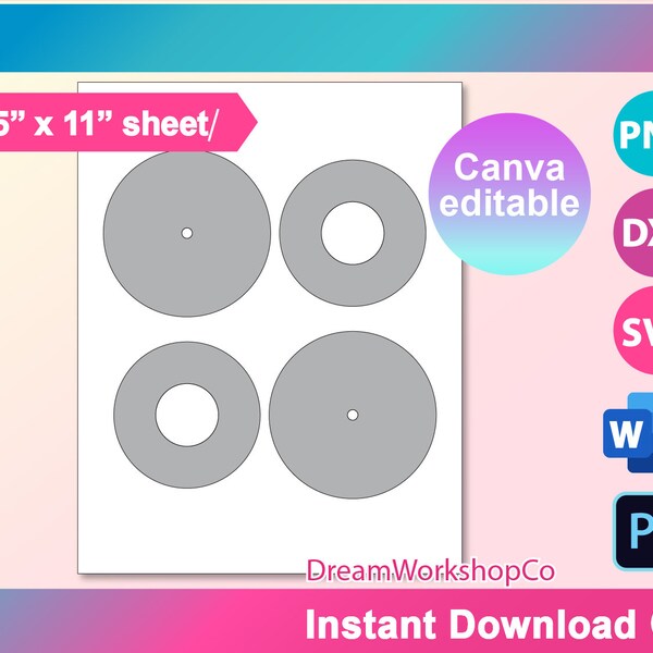 Vinyl Record Label - Etsy