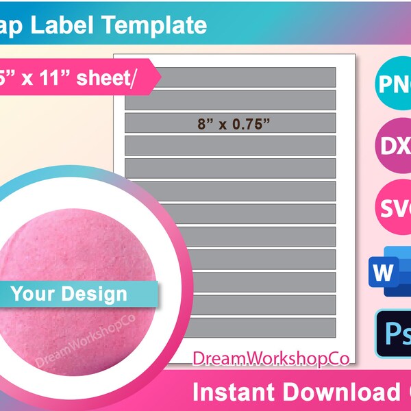 Bath Bomb Labels - Etsy