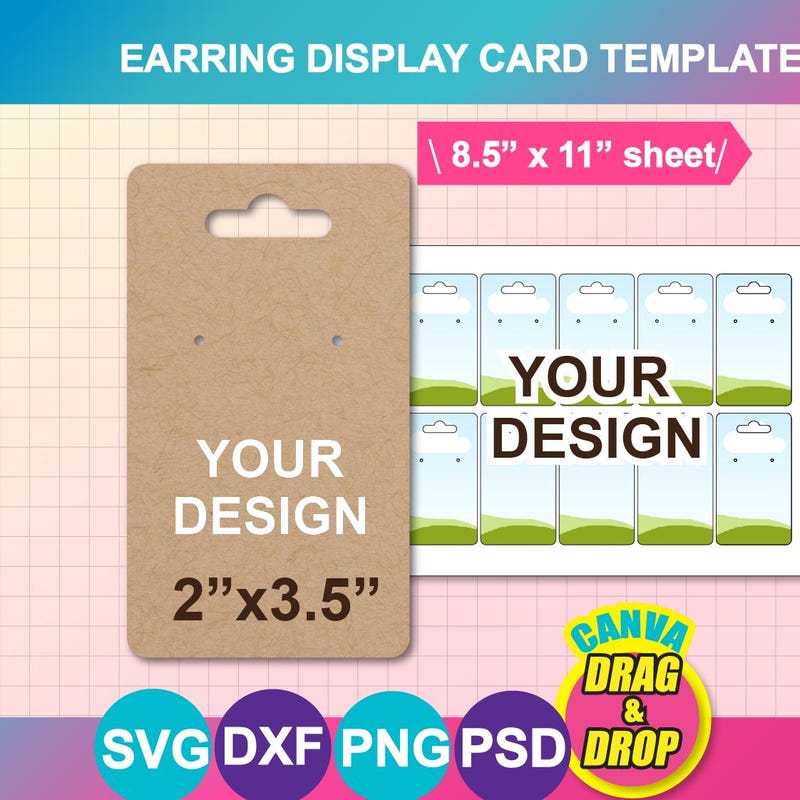 Earring Cards - Etsy