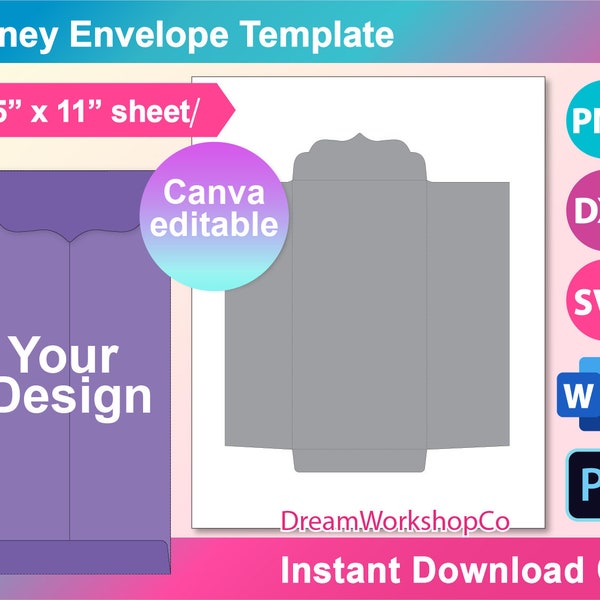 Money Envelope - Etsy