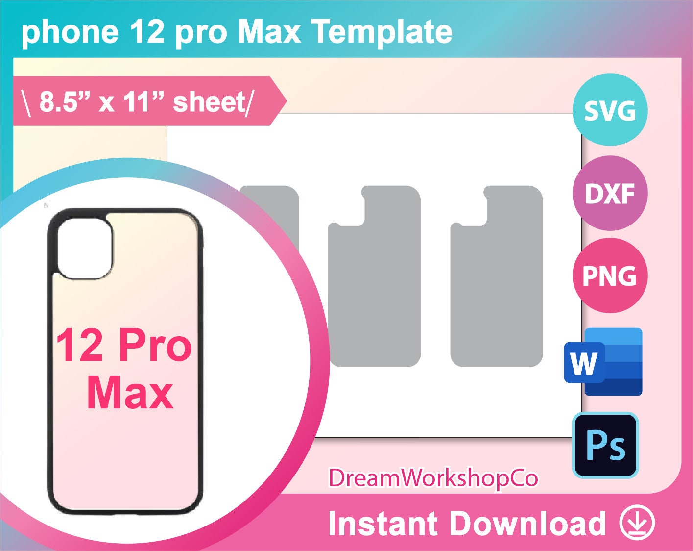 Phone Case 12 Pro Max Template Phone Case Template For Etsy Phone Case 12 Pro Max Template Phone Case Template For Etsy