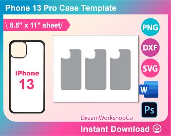 Phone Case 13 Template Phone Case Template For Sublimation Etsy Hong Kong