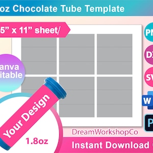 Image 6 for Pop Tube Label Template Creator