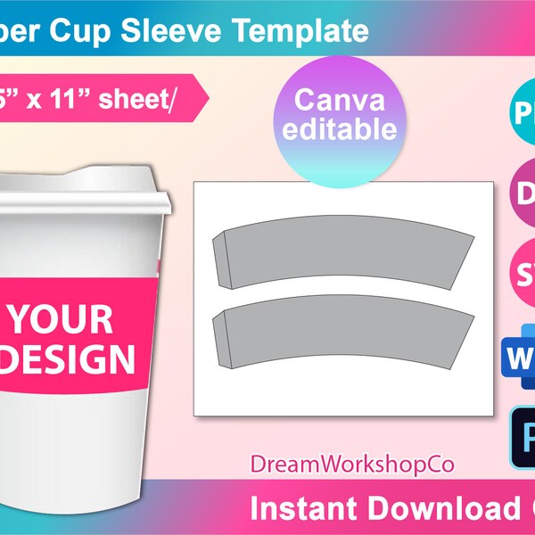 Starbucks Cup Sleeve - Etsy