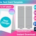 6 X 4 Table Tent Card Template, Food Label Card, SVG, DXF, Ms Word Docx ...