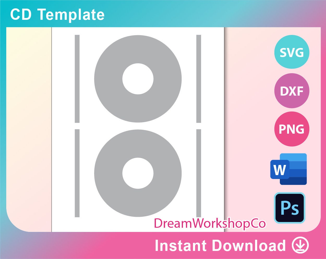 disc label template word disc label template word