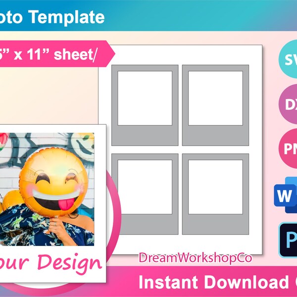 Instax Template Png Etsy Instax Template Png Etsy