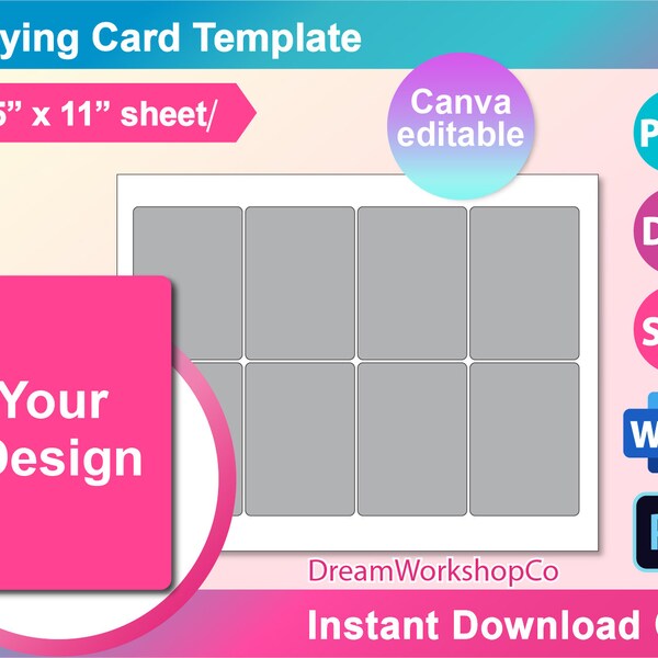 Playing Card - Etsy