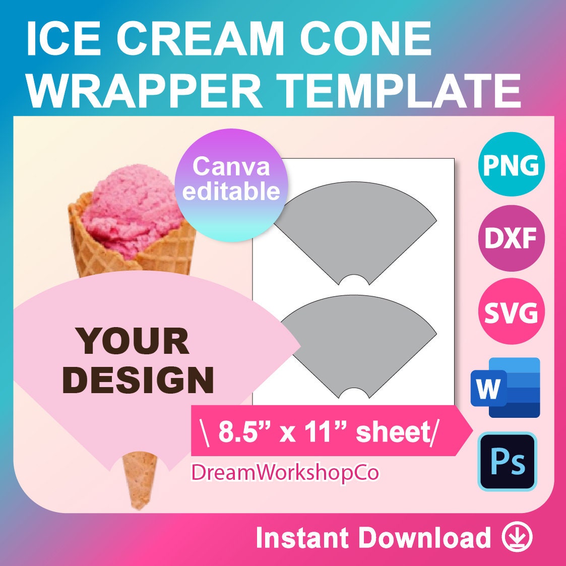 simpme Ice Cream Sleeve Neoprene Sleeve for Ninja Ice Cream Cups
