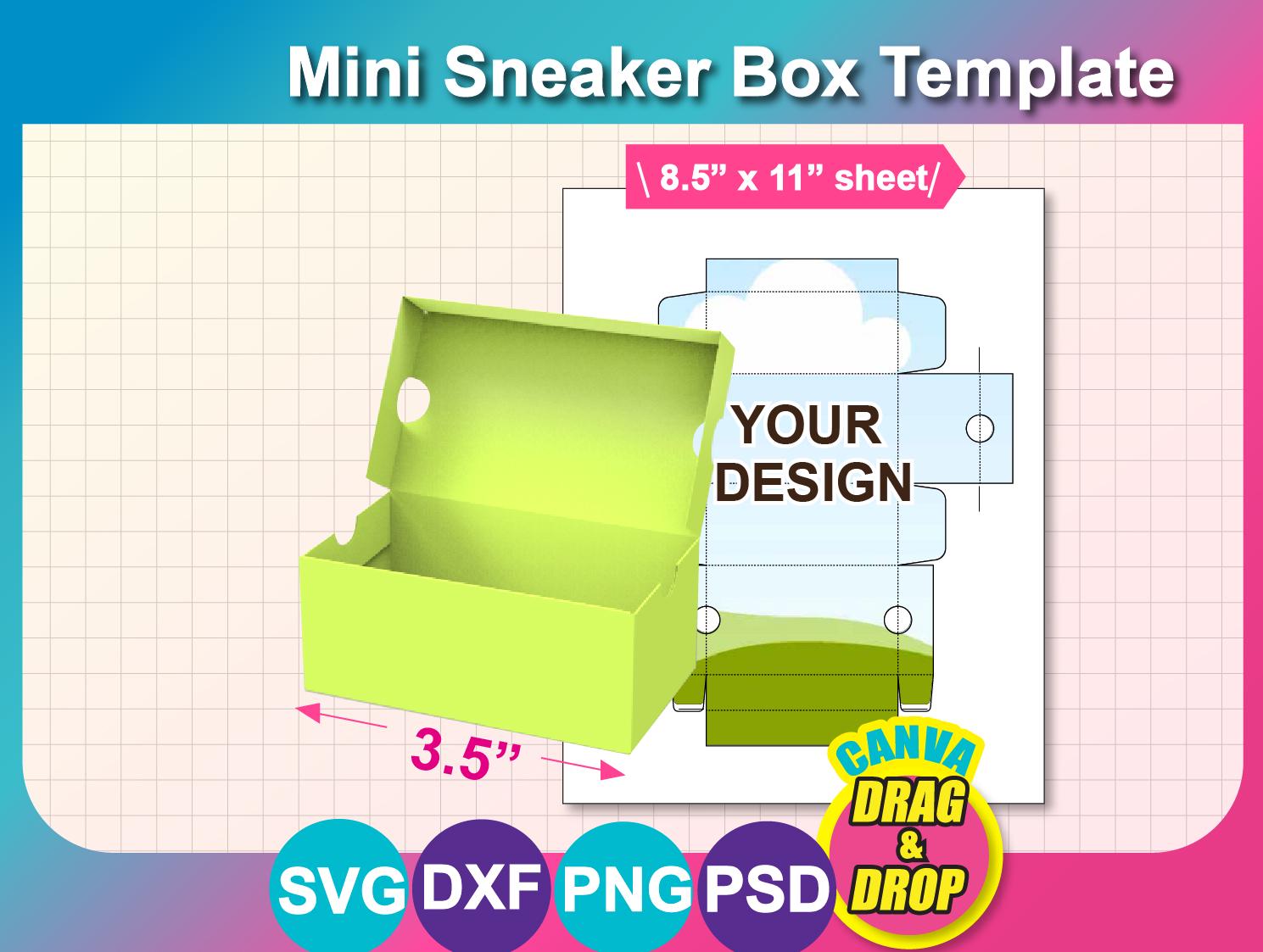 Fold Box Template - Etsy