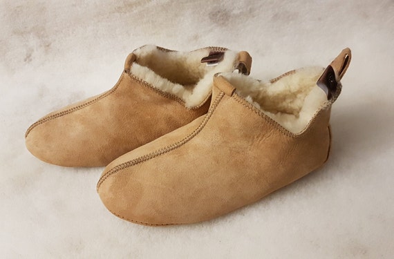 Hand Crafted, Traditional Moccasin Slippers - Lambland