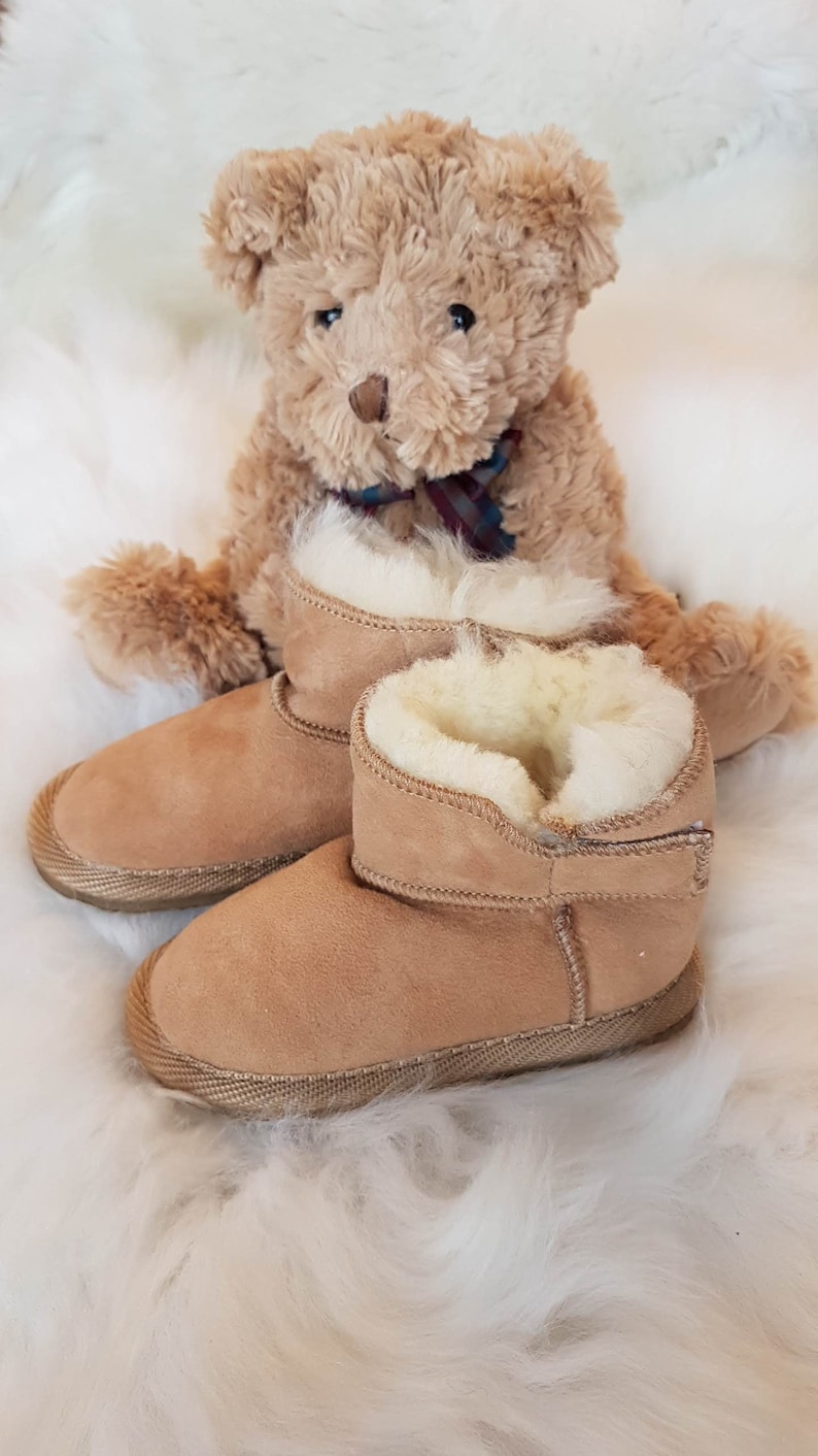 childrens sheepskin boots