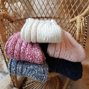 Merinosokken voor kinderen, natuurlijke merinowol, zacht en warm, kerstcadeau-idee, kindersokken