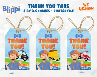 Blippi Thank You | Etsy