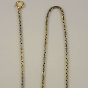 Vintage 12K gold filled pocket watch chain 1910