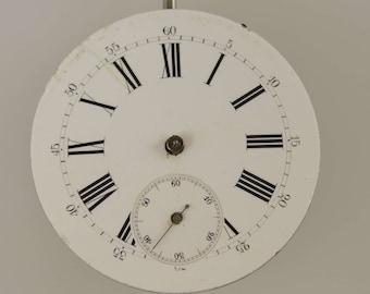 Swiss pocket watch movement c1890
