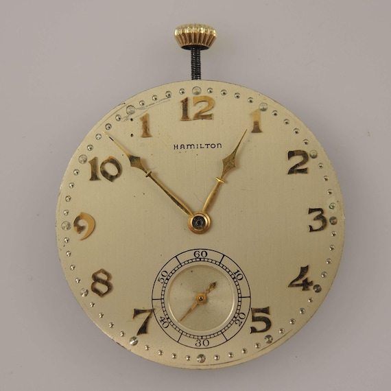10 Size 17 Jewel Hamilton 917 Movement C1937 - Etsy