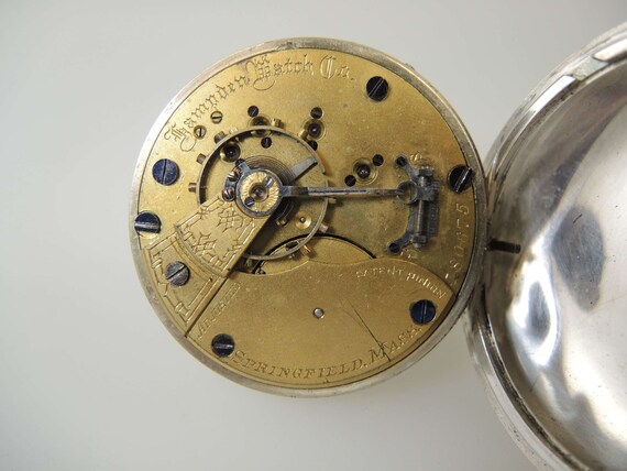 18 Size 15 Jewel Hampden Pocket Watch C1885 - Etsy