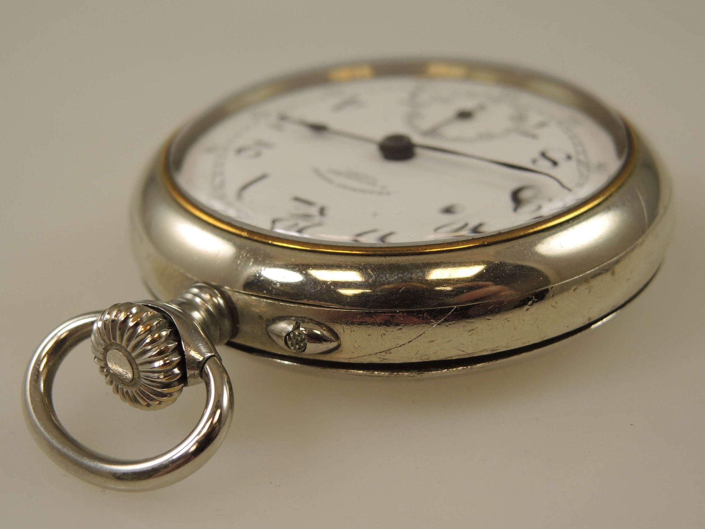Rare TRAM Pocket Watch by Moeris With Tank Markings Also. - Etsy