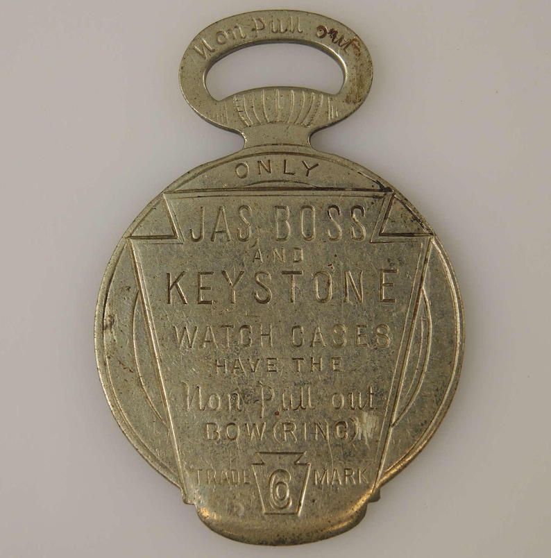 Steel Pocket Watch Case Opener. Boss / Keystone C1910 - Etsy