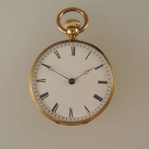 Ladies 18K Gold Patek Philippe pocket watch c1867