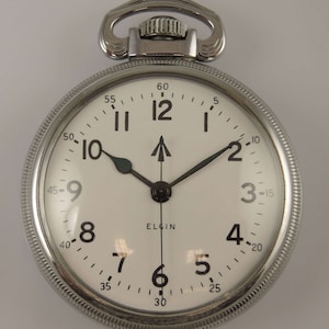 Mint Elgin BW Raymond HS3 deck watch c1943