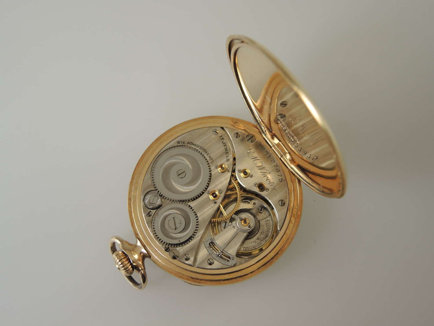 17 Jewel GM Wheeler Elgin Pocket Watch C1920 - Etsy