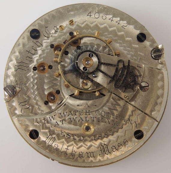 18s 11 ジュエル US Watch Co Waltham ムーブメント c1899 - Etsy 日本