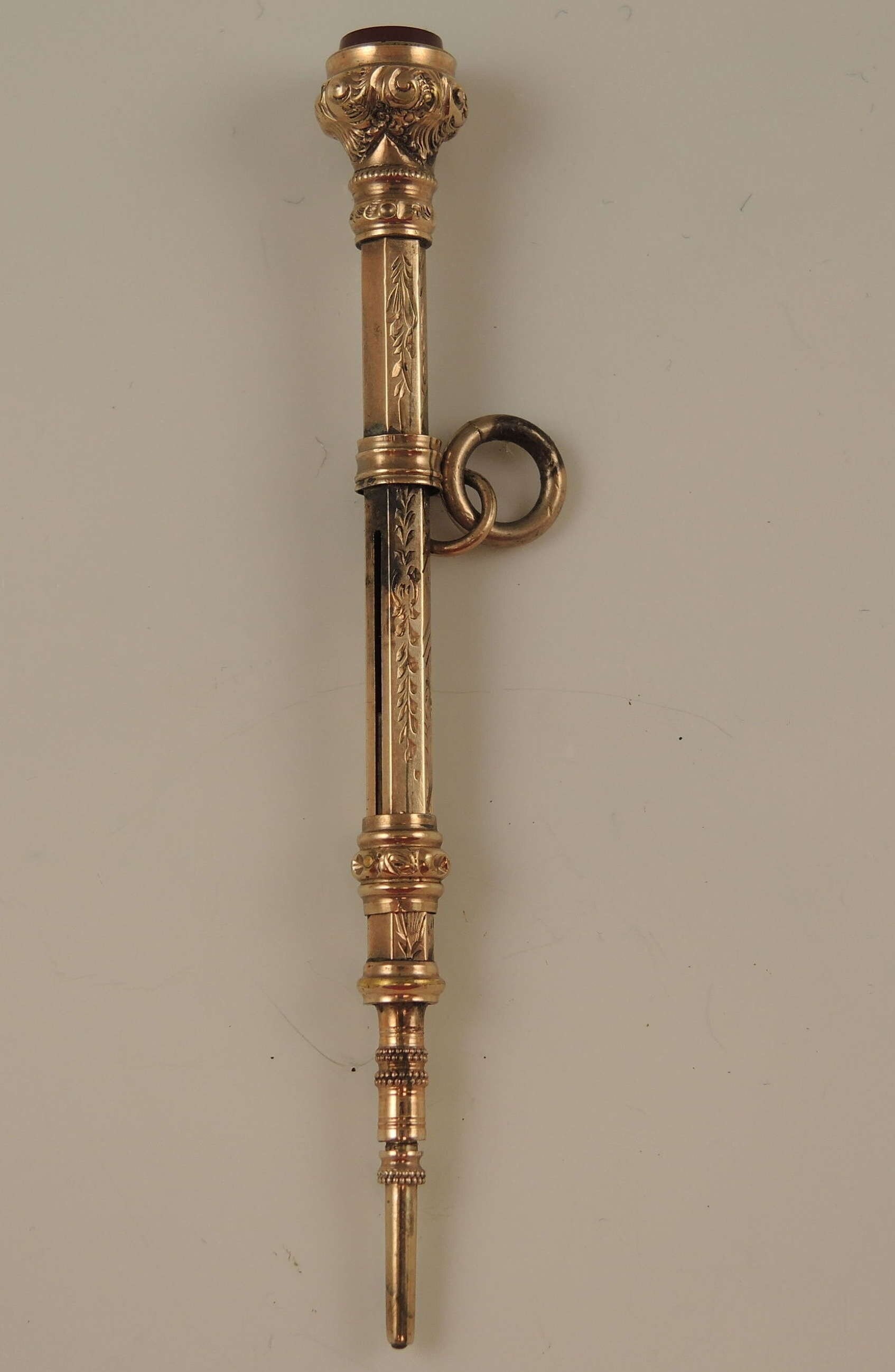 Sampson Mordan Pencil Gold - Etsy UK