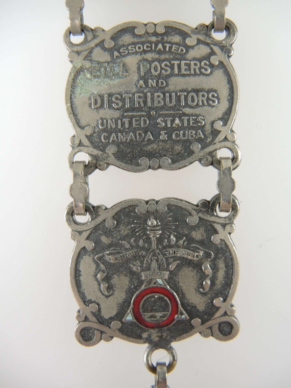 Unusual Souvenir Watch Chain / Chatelaine c1900 - image 4