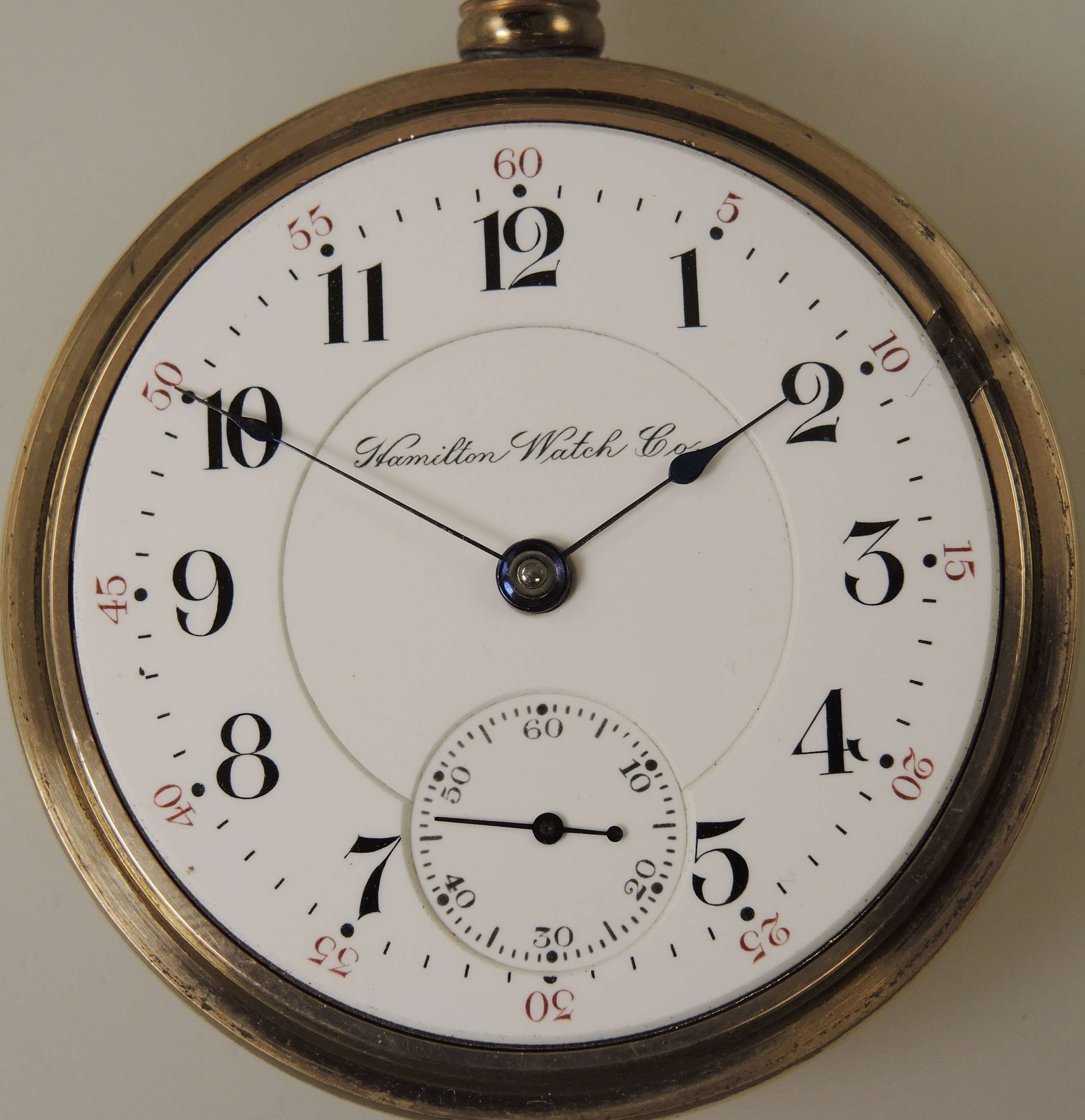 18s 17 Jewel Hamilton the Banner Pocket Watch C1905 - Etsy