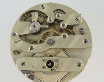 Szwajcarski mechanizm zegarka kieszonkowego ok. 1850 r.