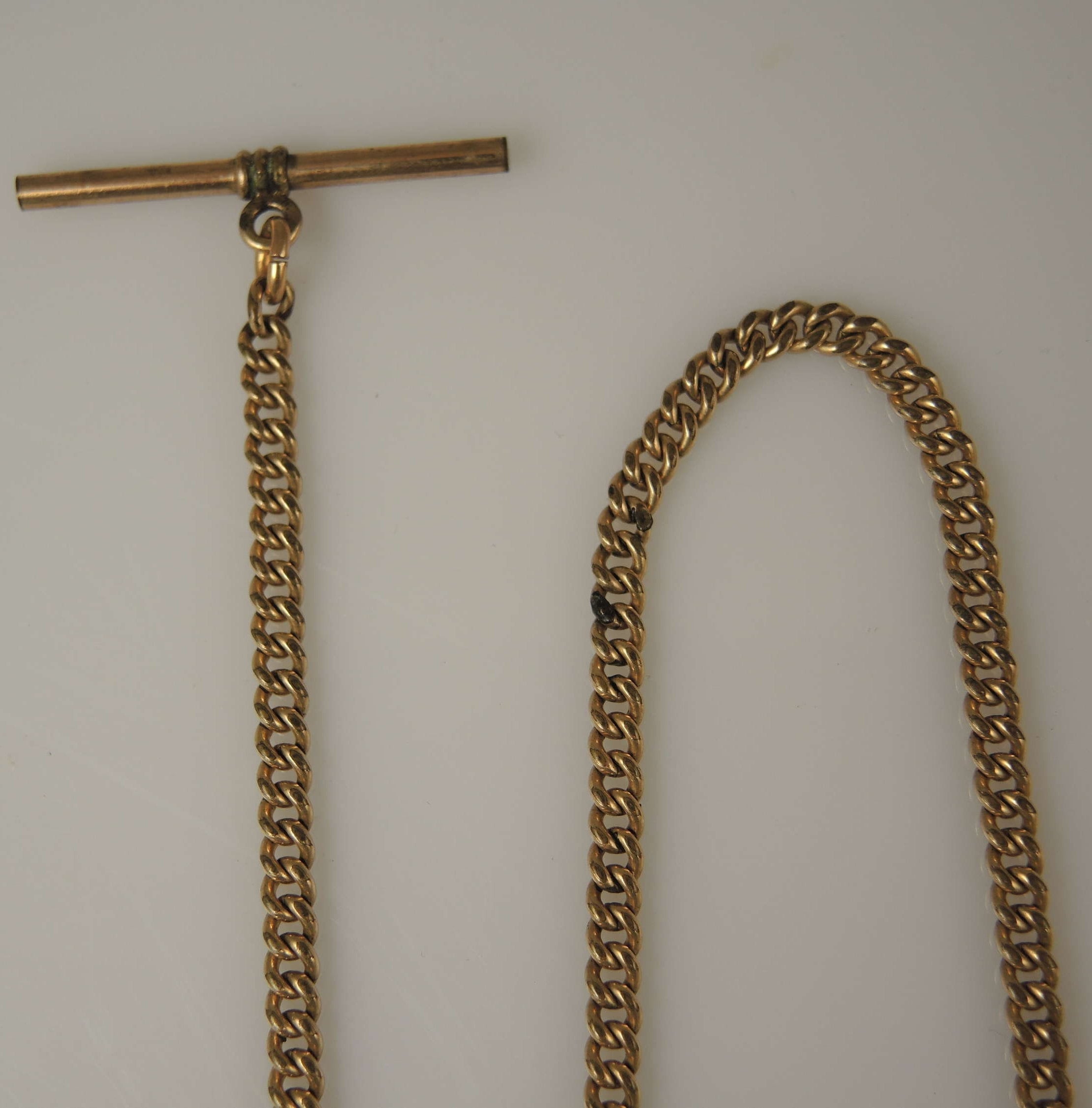 Victorian Gilt Pocket Watch Chain C1890 - Etsy