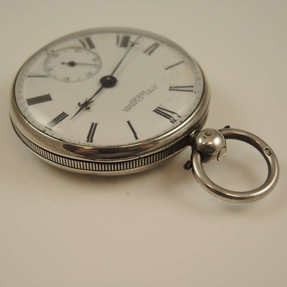 English silver DUPLEX fusee pocket watch. Exeter 1843 - Gem
