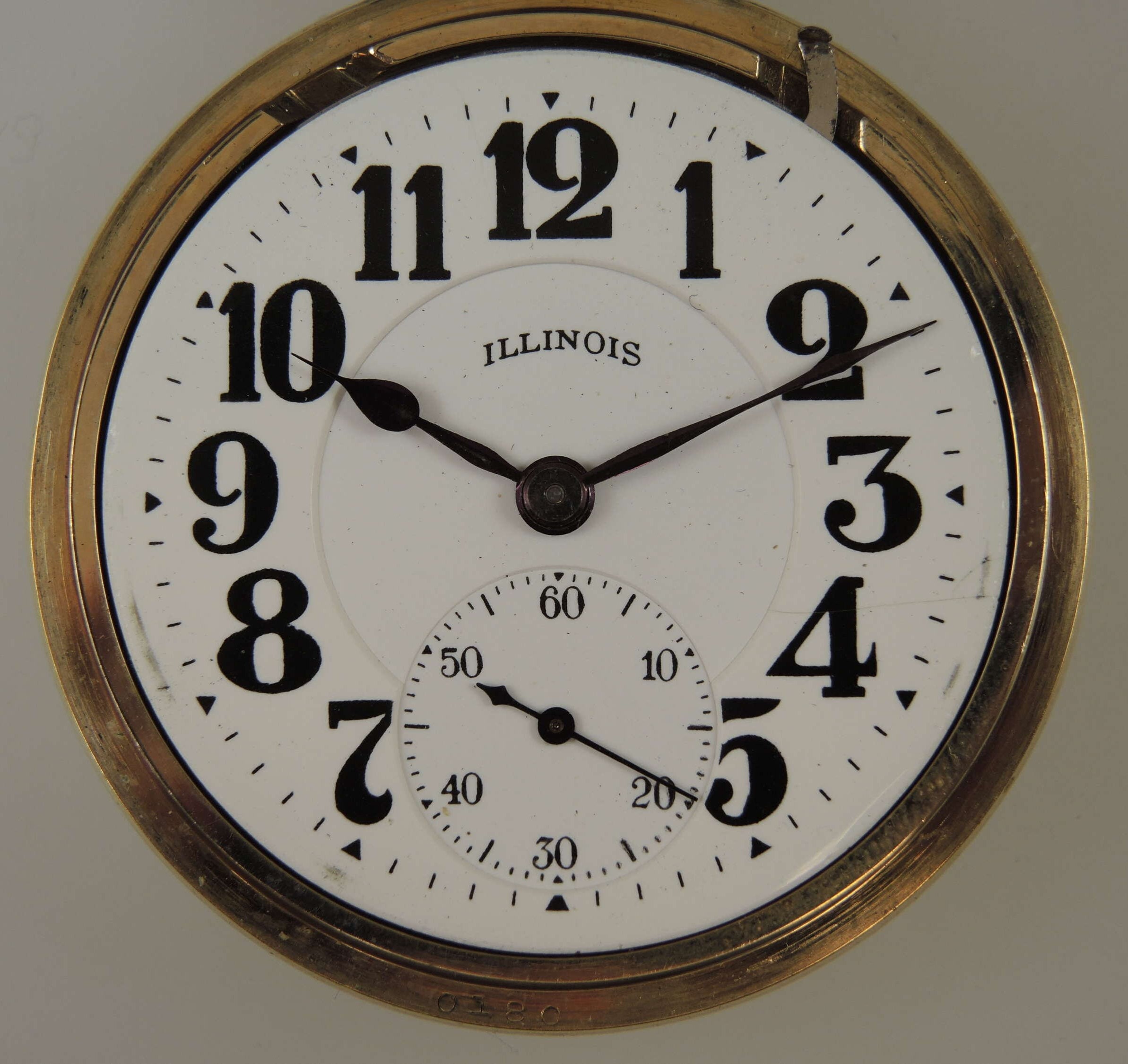 『4年保証』 Raro de reloj horas 60 Special Bunn Illinois 21J 16s 手巻き