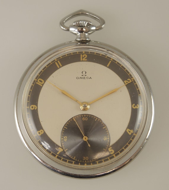 Platinum Pocket Watch Rdr2 Vintage Omega Pocket Watch With A Two