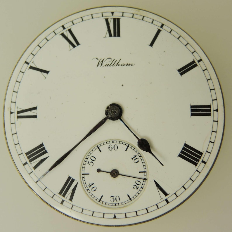 Waltham fickur, storlek 16, 7 juveler, urverk ca 1912 bild 1