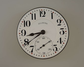 16s 17J Illinois Fulton pocket watch movement c1919