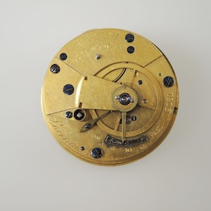 English Fusee DUPLEX movement by Barrauds c1820