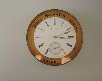 Quality Henry Beguelin Locle pocket watch movement c1880