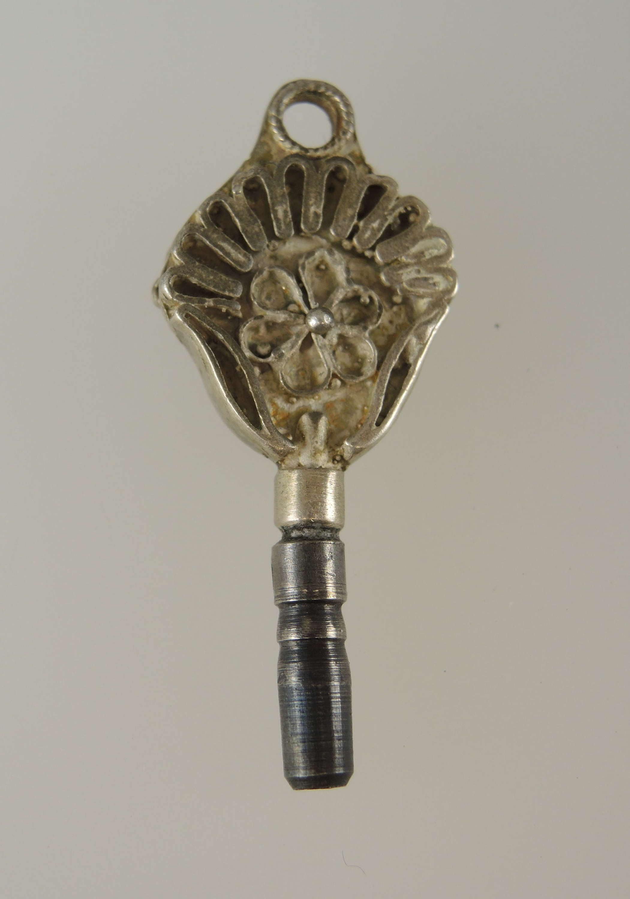 Antique Silver Pocket Watch Key C1890 Etsy UK