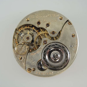 16s 17J Illinois Private label pocket watch movement c1899