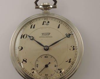 Chs. Tissot & Gls. 懐中時計 ティソ 懐中時計 chs tissot & fils depuis 1853 - メルカリ